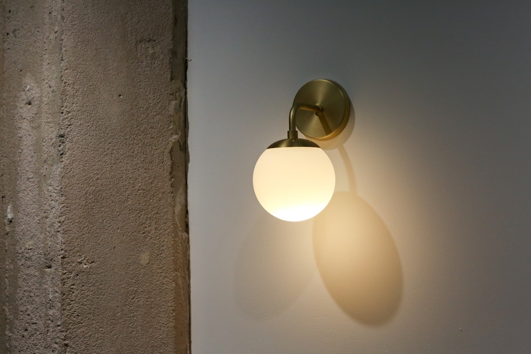Photo Modern lamp